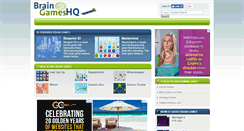 Desktop Screenshot of braingameshq.com